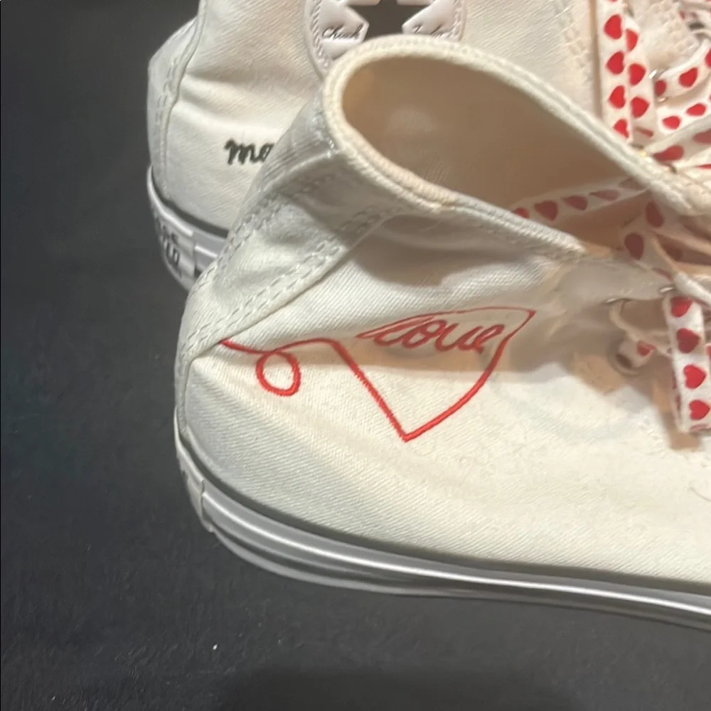 Made With Love Converse ( Valentine’s Day Edition ) ❤️🔥 - Picture 3 of 8